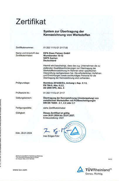 Qualität Zertifikate