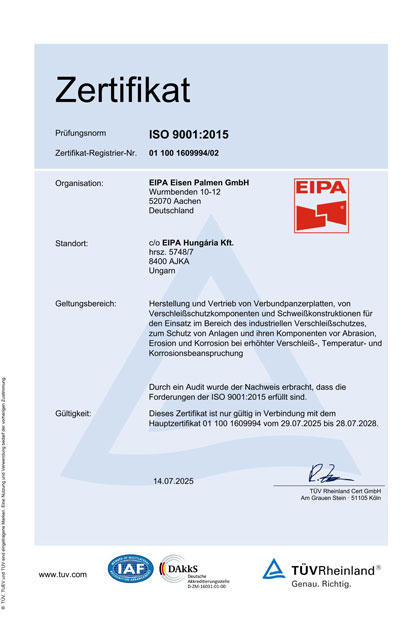 Qualität Zertifikate